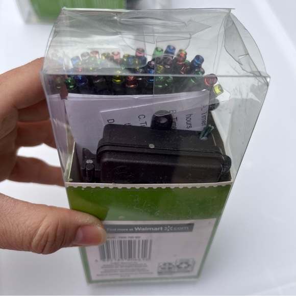 8 function 100 LED Micro String Lights w timer - Picture 6 of 8